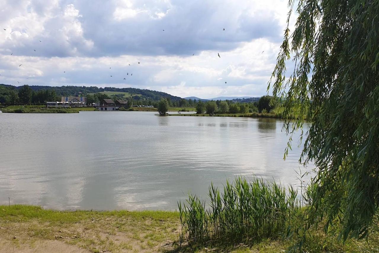 Domki Kuter Port Gdów Kültér fotó