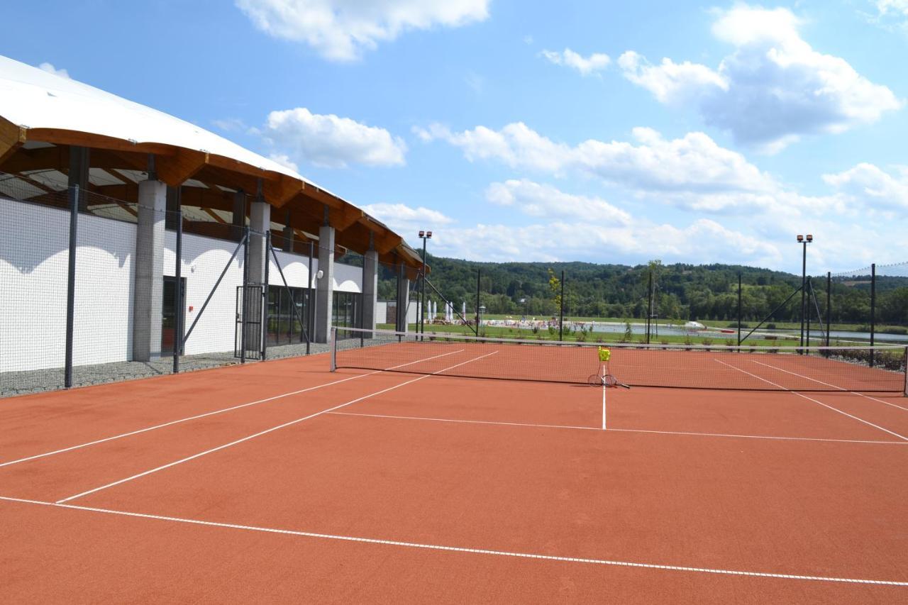 Domki Kuter Port Gdów Kültér fotó